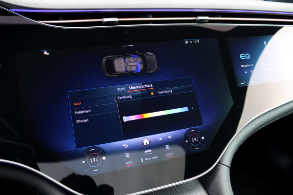 Mercedes-Benz EQE 350+ Business Solution Luxury 96 kWh | Hyperscreen | Distronic+ | Panoramadak | Memory | Burmester | Surround Camera | Leder | Digital Light | Keyless Go | 22 kW | Warmtepomp |