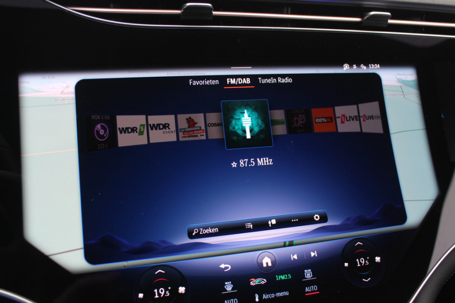 Mercedes-Benz EQS 450+ Edition 1 108 kWh / Hyperscreen / Panoramadak / 360Camera / Head-up / Burmester 3D Audio / Achterasbesturing / Laser LED / 21'' / Sfeerverlichting / Luchtvering / Keyless / Stoelventilatie / Dodehoek / DAB / A