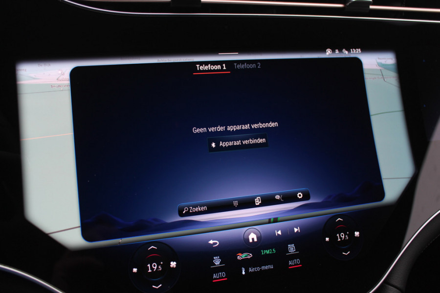 Mercedes-Benz EQS 450+ Edition 1 108 kWh / Hyperscreen / Panoramadak / 360Camera / Head-up / Burmester 3D Audio / Achterasbesturing / Laser LED / 21'' / Sfeerverlichting / Luchtvering / Keyless / Stoelventilatie / Dodehoek / DAB / A