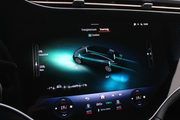 Mercedes-Benz EQS 450+ Edition 1 108 kWh / Hyperscreen / Panoramadak / 360Camera / Head-up / Burmester 3D Audio / Achterasbesturing / Laser LED / 21'' / Sfeerverlichting / Luchtvering / Keyless / Stoelventilatie / Dodehoek / DAB / A