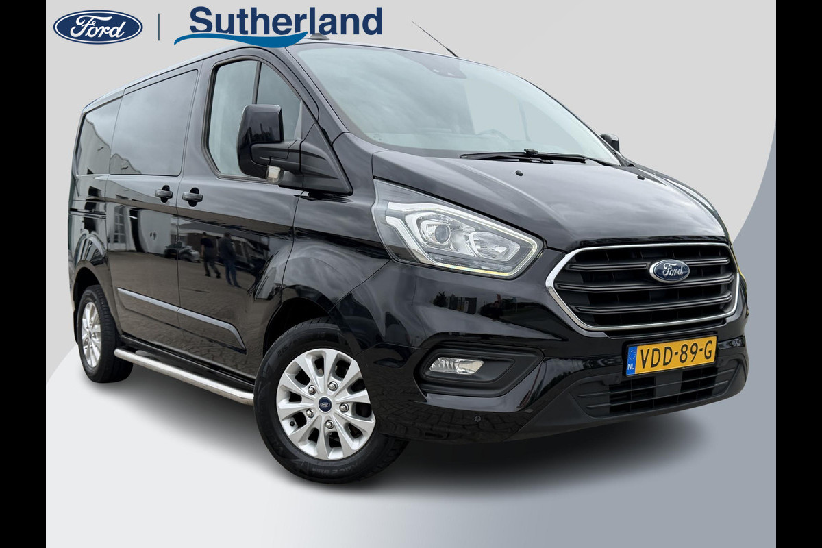 Ford Transit Custom 300 2.0 TDCI L1H1 Limited DC 130pk | Trekhaak | Dubbele Schuifdeur | Apple Carplay/Android auto | Achteruitrijcamera