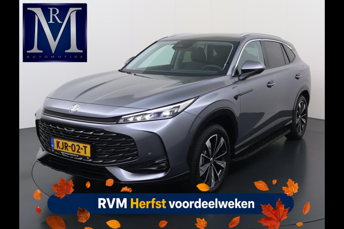 MG MG HS PHEV 1.5 Luxury VAN: € 39.900- VOOR: € 32.330,- UW HERFSTVOORDEEL: € 7.570| PLUG-IN HYBRIDE | 272 PK | NIEUWE AUTO | >1.000 KM TOTAAL BEREIK | 1E REGISTRATIE 03-2026 | 360° CAMERA | ELEKTRISCHE ACHTERKLEP | 7 JAAR MG GARANTIE T/M 2033 | APPLE CARPLAY | ANDROID AUTO | S