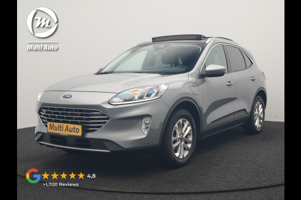 Ford Kuga 2.5 PHEV Titanium 225pk Dealer O.H. | Trekhaak Afn. | Panodak | Camera | Stoelen & Stuur Verwarmd | Apple Carplay | Keyless | Virtual | Cruise Control | Navigatie | DAB | Plug In Hybrid |