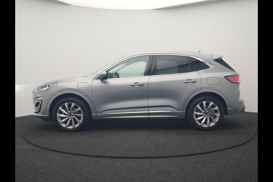 Ford Kuga 2.5 PHEV Vignale 225pk Dealer O.H. | Trekhaak Afn. | Adaptive Cruise | 360 Camera | Bang & Olufsen | Lederen Sportstoelen Memory & Verwarmd | Stuur Verwarmd | Apple Carplay | Keyless | BLIS | Navigatie | DAB | Plug In Hybrid |