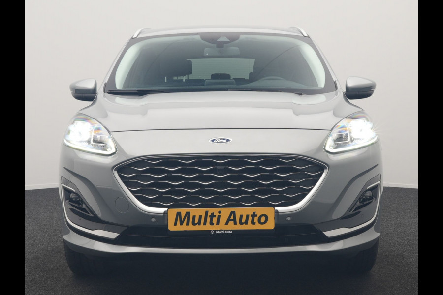 Ford Kuga 2.5 PHEV Vignale 225pk Dealer O.H. | Trekhaak Afn. | Adaptive Cruise | 360 Camera | Bang & Olufsen | Lederen Sportstoelen Memory & Verwarmd | Stuur Verwarmd | Apple Carplay | Keyless | BLIS | Navigatie | DAB | Plug In Hybrid |