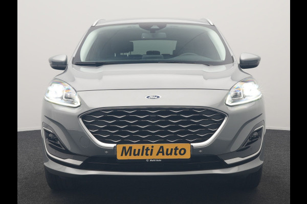 Ford Kuga 2.5 PHEV Vignale 225pk Dealer O.H. | Trekhaak Afn. | Adaptive Cruise | 360 Camera | Bang & Olufsen | Lederen Sportstoelen Memory & Verwarmd | Stuur Verwarmd | Apple Carplay | Keyless | BLIS | Navigatie | DAB | Plug In Hybrid |