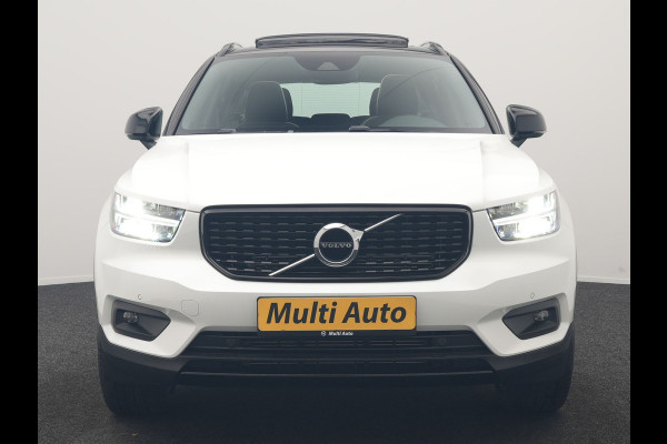 Volvo XC40 T5 Recharge R-Design PHEV 262pk | Panodak | Adaptive Cruise | Camera | Alcantara Sportstoelen Memory & Verwarmd | Stuur Verwarmd | Keyless | BLIS | Apple Carplay | Navigatie | DAB | 20"L.M | Plug in Hybrid |