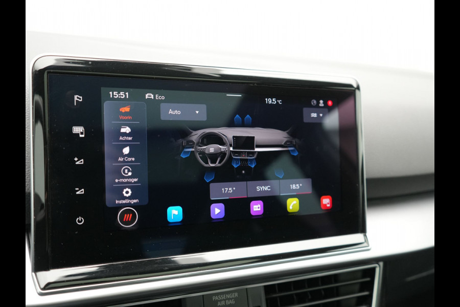 Seat Tarraco 1.4 TSI e-Hybrid PHEV FR Business Intense 245pk Dealer O.H | Trekhaak Af Fabriek | Panodak | Adaptive Cruise | 360 Camera | Sportstoelen Memory & Verwarmd | Keyless | Blis | Stuur Verwarmd | Apple Carplay | Sfeerverlichting | Navigatie | DAB | 20"L.M | Plug In Hybrid