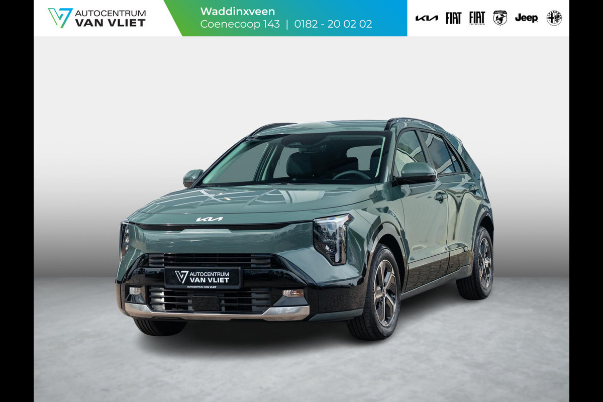 Kia Niro 1.6 GDi Hybrid DynamicLine | Actieprijs* | Navi. | Clima. | Adapt. Cruise. | Parkeersensoren | Achteruitrijcamera | Bekleding In Stof/Lederlook