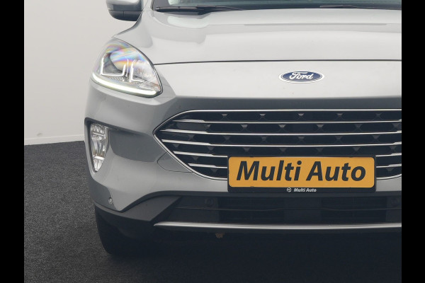 Ford Kuga 2.5 PHEV Titanium 225pk Dealer O.H. | Trekhaak Afn. | Panodak | Camera | Stoelen & Stuur Verwarmd | Apple Carplay | Keyless | Virtual | Cruise Control | Navigatie | DAB | Plug In Hybrid |