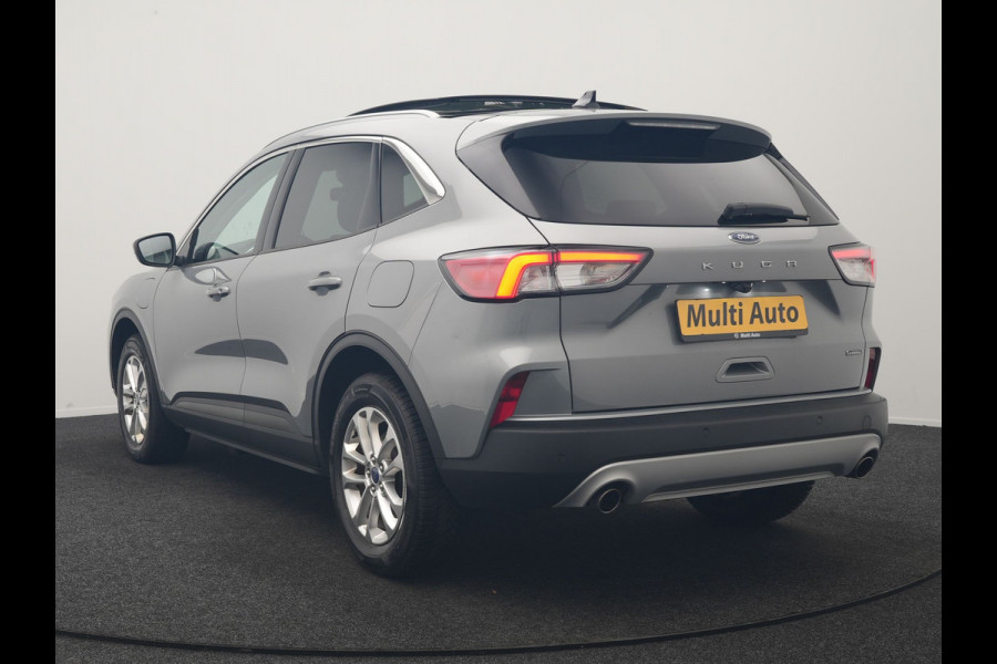 Ford Kuga 2.5 PHEV Titanium 225pk Dealer O.H. | Trekhaak Afn. | Panodak | Camera | Stoelen & Stuur Verwarmd | Apple Carplay | Keyless | Virtual | Cruise Control | Navigatie | DAB | Plug In Hybrid |