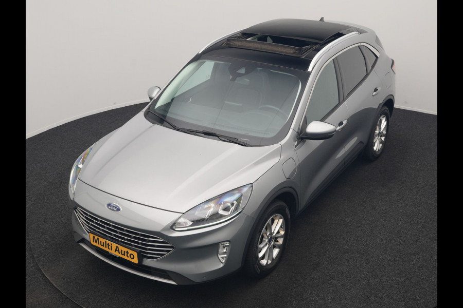 Ford Kuga 2.5 PHEV Titanium 225pk Dealer O.H. | Trekhaak Afn. | Panodak | Camera | Stoelen & Stuur Verwarmd | Apple Carplay | Keyless | Virtual | Cruise Control | Navigatie | DAB | Plug In Hybrid |