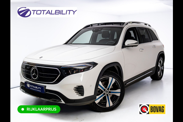 Mercedes-Benz EQB 250+ Luxury Progr. 71 kWh | 501 km WLTP | Pano | Stoelverw. | Headup | Navigatie | App. connect | Sfeerverlichting | Comfort Chassis, PDC, 360 Camera, 19"LMV, High performance led, Focal audio, Rijklaarprijs
