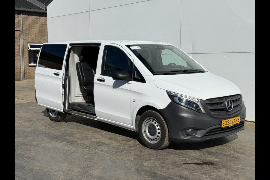 Mercedes-Benz Vito 114 1.9 CDI 136PK Dubbele Cabine L2H1 5 Stoelen Climate Control Cruise Control Trekhaak Carplay Camera