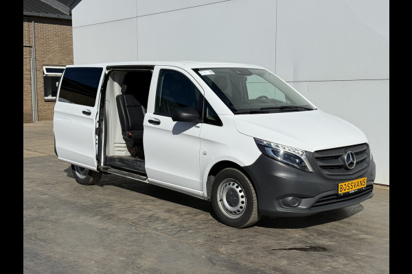 Mercedes-Benz Vito 114 1.9 CDI 136PK Dubbele Cabine L2H1 5 Stoelen Climate Control Cruise Control Trekhaak Carplay Camera