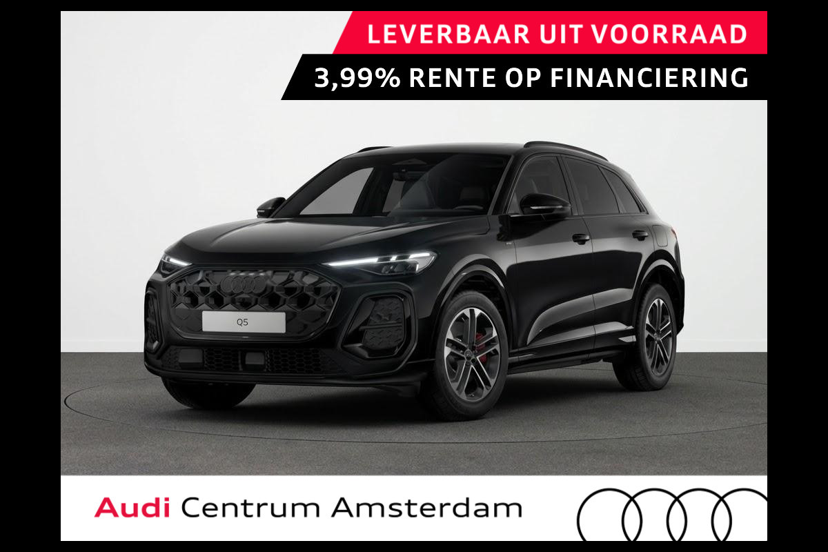 Audi Q5 S edition Competition e-hybrid 367 PK | Panorama-glasdak | MMI experience plus met B&O | Trekhaak, elektr. wegklapbaar | MMI bijrijdersdisplay |