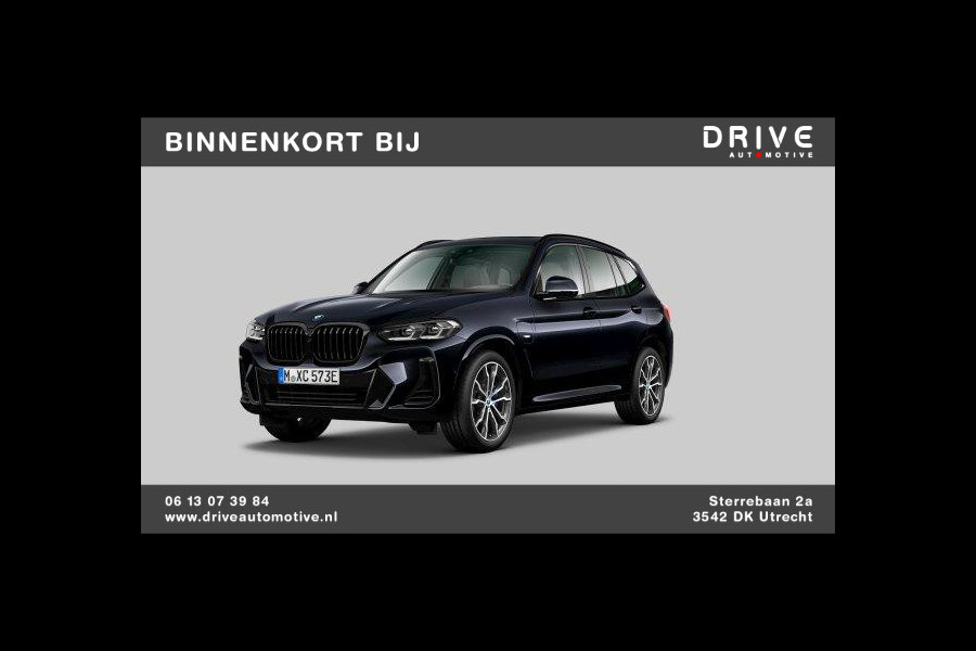 BMW X3 xDrive30e High Ex M-Sport LCI|Pano|Leer|Memory|360Cam|HUD|20"|Trekhaak