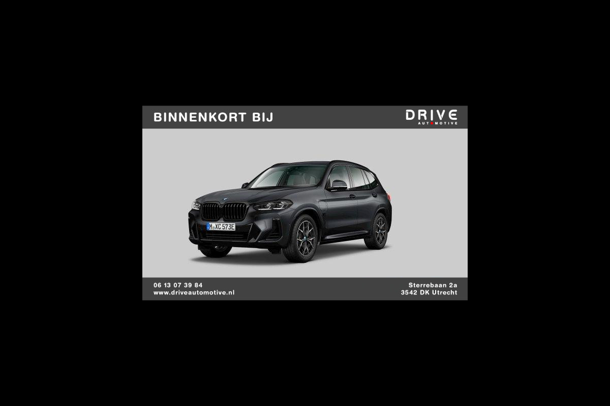 BMW X3 xDrive30e High Ex M-Sport LCI|Leer|Memory|Cam|Uniek: Individual Frozen Deep Grey|