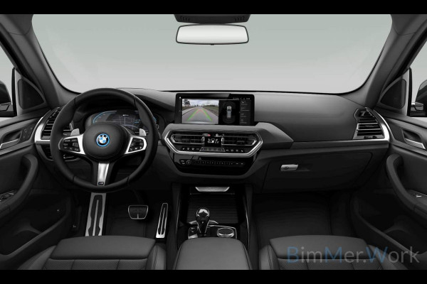 BMW X3 xDrive30e High Ex M-Sport LCI|Leer|Memory|Cam|Uniek: Individual Frozen Deep Grey|