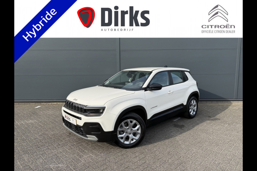 Jeep Avenger 1.2 e-Hybrid Altitude (Elektrische Klep - JBL - Keyless Entry - Adaptieve Cruise Controle - LED - Automatische Airco - Navigatie