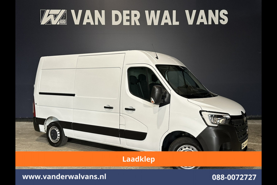 Renault Master 2.3 dCi 150pk L2H2 Euro6 Airco | Laadklep | 2x Zijdeur | Camera | Navigatie | LED | Cruisecontrol Parkeersensoren, Bijrijdersbank