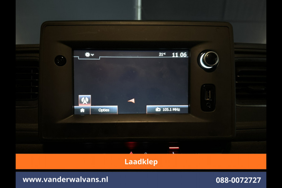 Renault Master 2.3 dCi 150pk L2H2 Euro6 Airco | Laadklep | 2x Zijdeur | Camera | Navigatie | LED | Cruisecontrol Parkeersensoren, Bijrijdersbank