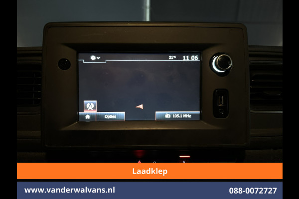 Renault Master 2.3 dCi 150pk L2H2 Euro6 Airco | Laadklep | 2x Zijdeur | Camera | Navigatie | LED | Cruisecontrol Parkeersensoren, Bijrijdersbank