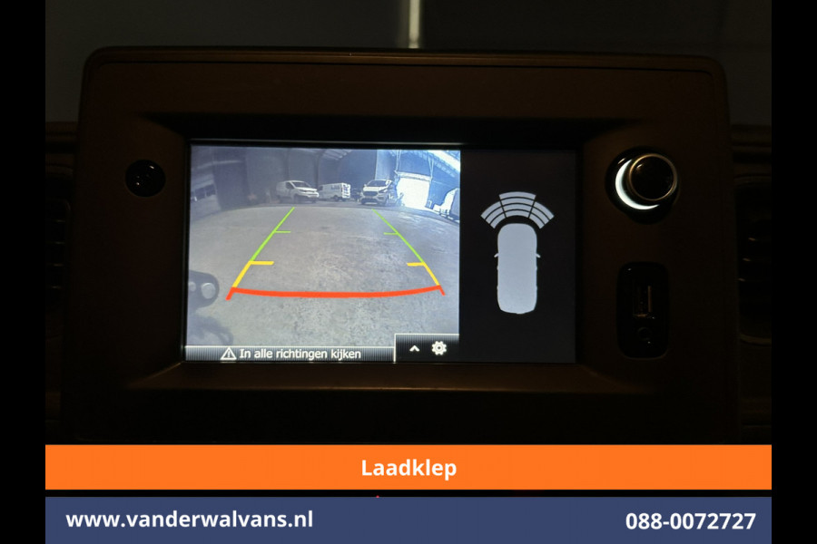 Renault Master 2.3 dCi 150pk L2H2 Euro6 Airco | Laadklep | 2x Zijdeur | Camera | Navigatie | LED | Cruisecontrol Parkeersensoren, Bijrijdersbank