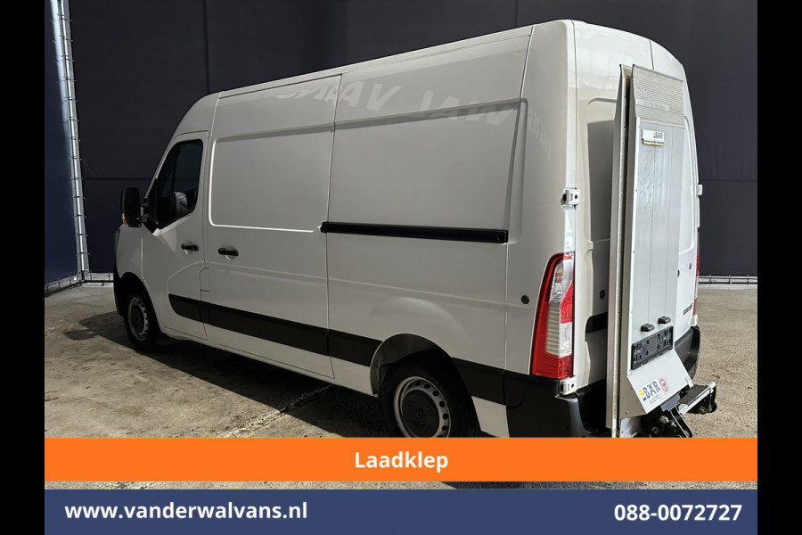 Renault Master 2.3 dCi 150pk L2H2 Euro6 Airco | Laadklep | 2x Zijdeur | Camera | Navigatie | LED | Cruisecontrol Parkeersensoren, Bijrijdersbank