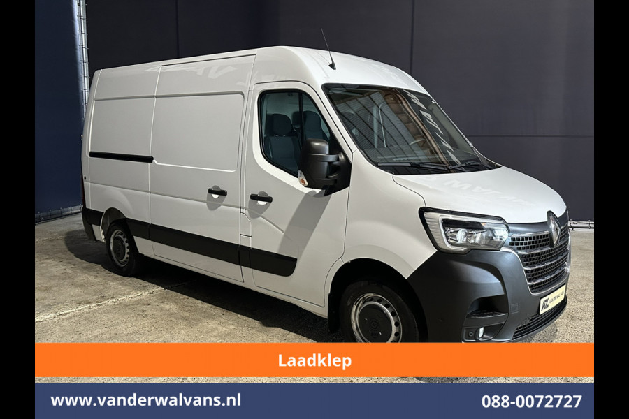 Renault Master 2.3 dCi 150pk L2H2 Euro6 Airco | Laadklep | 2x Zijdeur | Camera | Navigatie | LED | Cruisecontrol Parkeersensoren, Bijrijdersbank