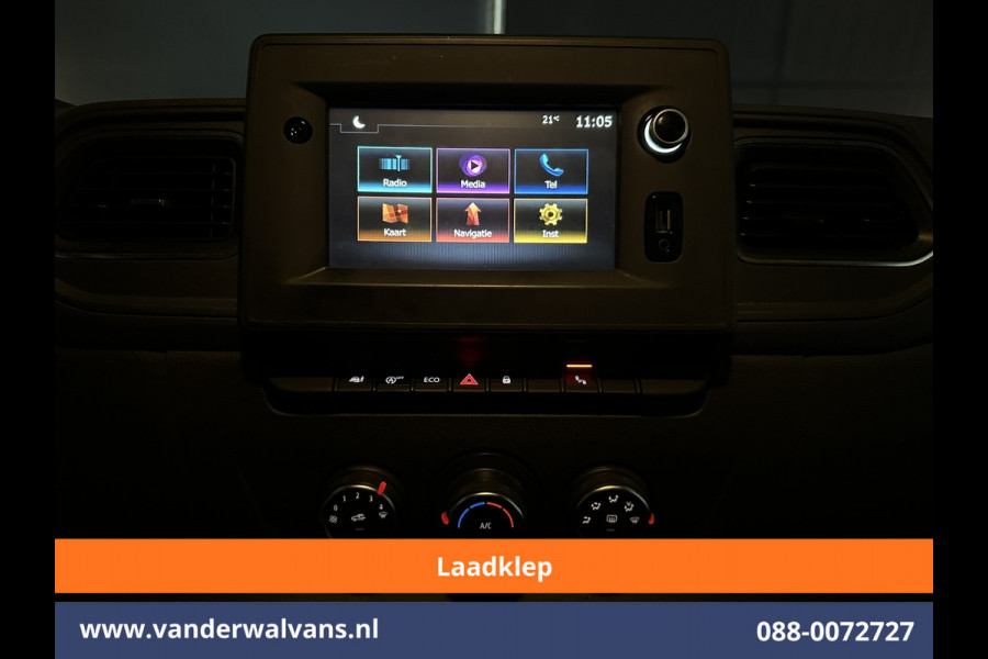 Renault Master 2.3 dCi 150pk L2H2 Euro6 Airco | Laadklep | 2x Zijdeur | Camera | Navigatie | LED | Cruisecontrol Parkeersensoren, Bijrijdersbank
