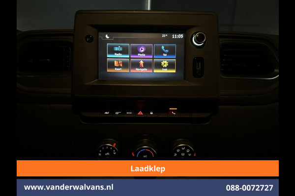 Renault Master 2.3 dCi 150pk L2H2 Euro6 Airco | Laadklep | 2x Zijdeur | Camera | Navigatie | LED | Cruisecontrol Parkeersensoren, Bijrijdersbank