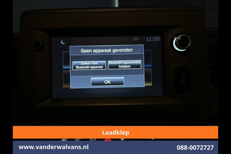 Renault Master 2.3 dCi 150pk L2H2 Euro6 Airco | Laadklep | 2x Zijdeur | Camera | Navigatie | LED | Cruisecontrol Parkeersensoren, Bijrijdersbank