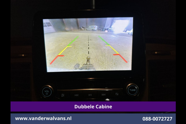 Ford Transit Custom 2.0 TDCI 130pk Automaat L2H1 Dubbele cabine Euro6 Airco | 5-Zits | Camera | Navigatie | Cruisecontrol | Stoelverwarming Apple Carplay, Trekhaak, Parkeersensoren, Achterklep
