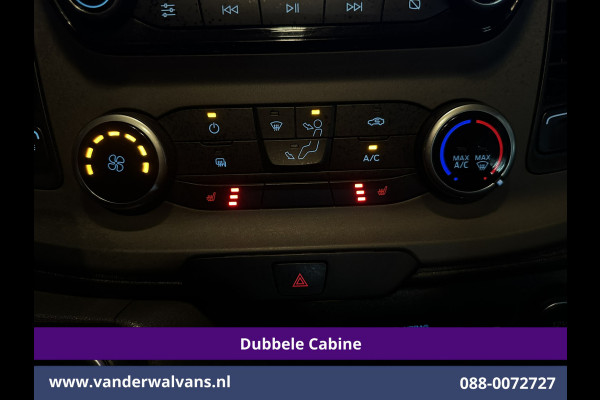 Ford Transit Custom 2.0 TDCI 130pk Automaat L2H1 Dubbele cabine Euro6 Airco | 5-Zits | Camera | Navigatie | Cruisecontrol | Stoelverwarming Apple Carplay, Trekhaak, Parkeersensoren, Achterklep