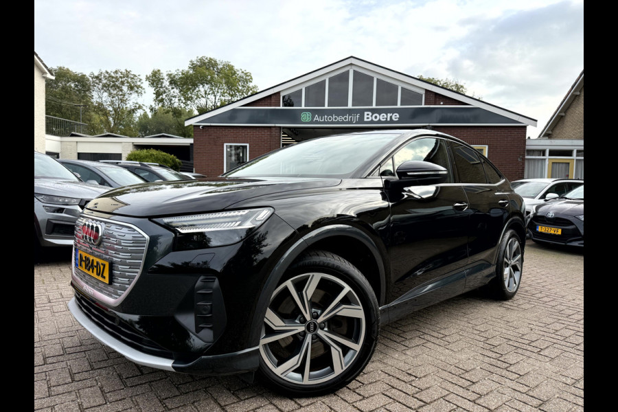 Audi Q4 Sportback e-tron 50 quattro 300pk Advanced edition 77 kWh SOH 91.9%, Camera, 20''Lmv, Trekhaak