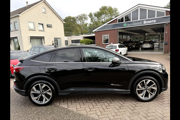 Audi Q4 Sportback e-tron 50 quattro 300pk Advanced edition 77 kWh SOH 91.9%, Camera, 20''Lmv, Trekhaak