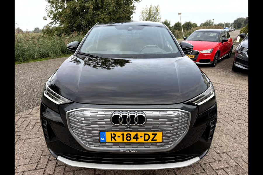 Audi Q4 Sportback e-tron 50 quattro 300pk Advanced edition 77 kWh SOH 91.9%, Camera, 20''Lmv, Trekhaak
