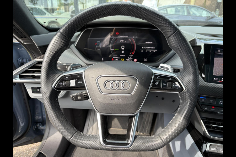 Audi e-tron GT GT 93 kWh 4WD VAN: 56.900,- VOOR: 53.877,- UW HERSTVOORDEEL: 3.023,- EURO | CARBON PAKKET | STOEL VENTILATIE EN VERWARMING | PANORAMDAK | B&O GELUID | HEAD UP | LUCHTVERING ETC .