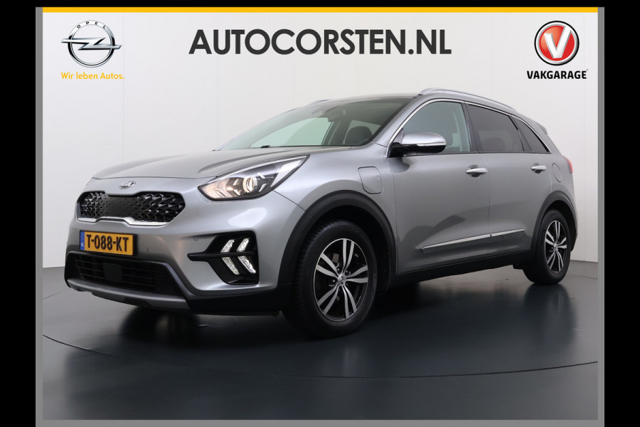 Kia Niro 141PK PHEV Hybride Automaat Trekhaak Adap.Cruise Stoelverwarming Navi Camera Apple Carplay Android Auto Pdc DynamicPlusLine Ecc Isofix Privacy Glas Led DAB Lane Assist VESS Regen-Lichtsensor 1.300KG Trekgewicht Plugin Hybride