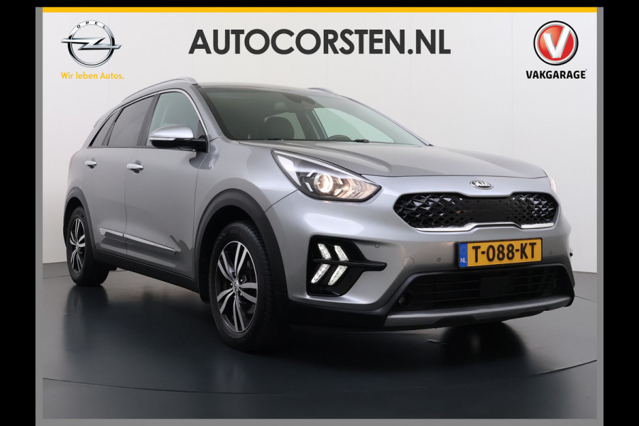 Kia Niro 141PK PHEV Hybride Automaat Trekhaak Adap.Cruise Stoelverwarming Navi Camera Apple Carplay Android Auto Pdc DynamicPlusLine Ecc Isofix Privacy Glas Led DAB Lane Assist VESS Regen-Lichtsensor 1.300KG Trekgewicht Plugin Hybride