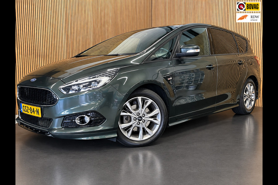 Ford S-Max 1.5 ST-Line 7-PERSOONS|NIEUWE MOTOR|AFN.TREKHAAK|STOEL+STUURVERW|CAMERA|CARPLAY|1/2 LEDER/ALCANTARA|MEMORY|CRUISE+CLIMA