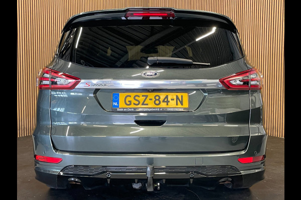 Ford S-Max 1.5 ST-Line 7-PERSOONS|NIEUWE MOTOR|AFN.TREKHAAK|STOEL+STUURVERW|CAMERA|CARPLAY|1/2 LEDER/ALCANTARA|MEMORY|CRUISE+CLIMA