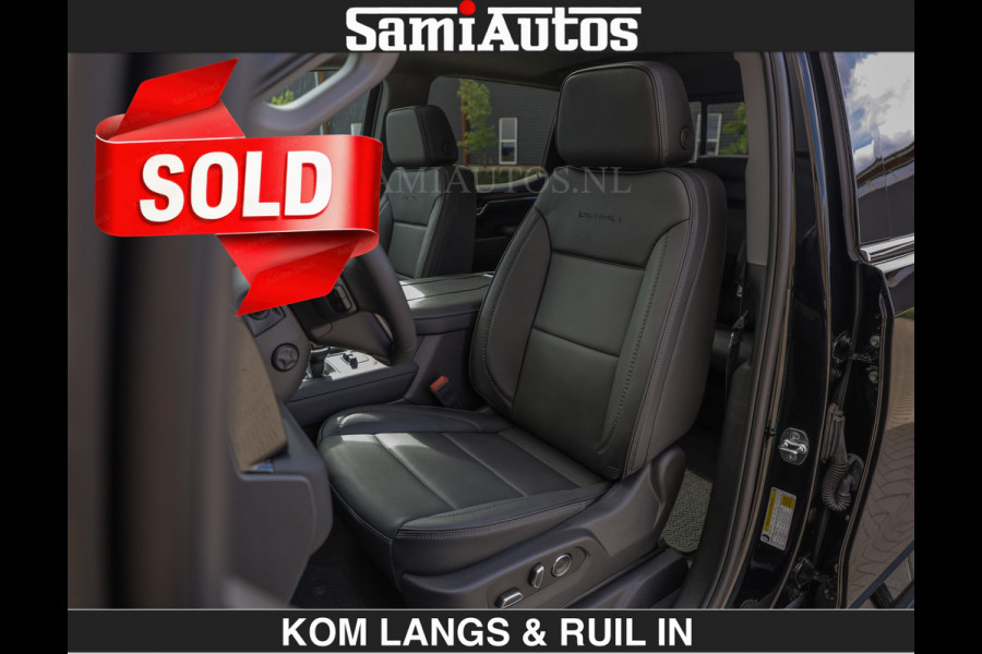 GMC Sierra DENALI | All-In Prijs | 6,2 V8 Full Option €79950,- excl | De Meest Luxe Pick-Up in zijn Klasse | Comfortabele Dubbele Cabine met Royale 5 Zitplaatsen | BPM vrij | Nu Leverbaar uit Voorraad | Voorraad Nr 2232 | De specialist in Amerikaanse pick‑ups in Nederland en Europa.