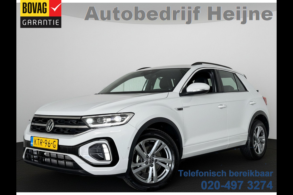 Volkswagen T-Roc TSI 110PK R-LINE SPORT IQ.LIGHT/TREKHAAK/STOEL VERW.