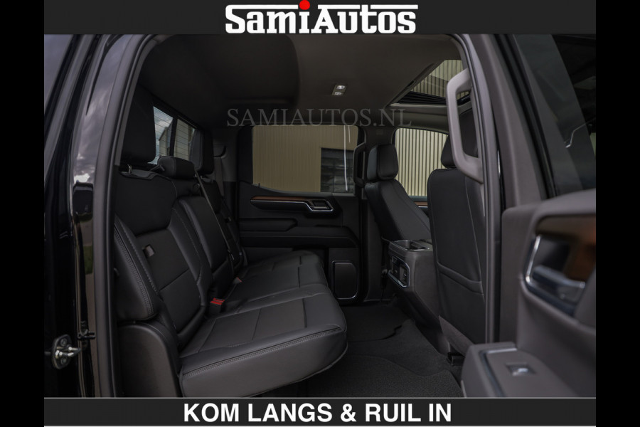 GMC Sierra DENALI 6.2 V8 426PK €79950,- excl | Full Option | De Meest Luxe Pick-Up in zijn Klasse | Comfortabele Dubbele Cabine met Royale 5 Zitplaatsen | BPM vrij | Nu Leverbaar uit Voorraad | Voorraad Nr 2252 | De specialist in Amerikaanse pick‑ups in Nederland en Europa.