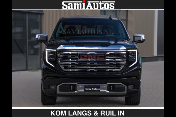 GMC Sierra DENALI 6.2 V8 426PK €79950,- excl | Full Option | De Meest Luxe Pick-Up in zijn Klasse | Comfortabele Dubbele Cabine met Royale 5 Zitplaatsen | BPM vrij | Nu Leverbaar uit Voorraad | Voorraad Nr 2252 | De specialist in Amerikaanse pick‑ups in Nederland en Europa.