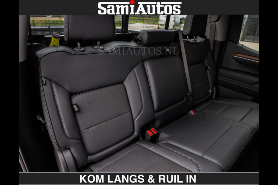 GMC Sierra DENALI 6.2 V8 426PK €79950,- excl | Full Option | De Meest Luxe Pick-Up in zijn Klasse | Comfortabele Dubbele Cabine met Royale 5 Zitplaatsen | BPM vrij | Nu Leverbaar uit Voorraad | Voorraad Nr 2252 | De specialist in Amerikaanse pick‑ups in Nederland en Europa.