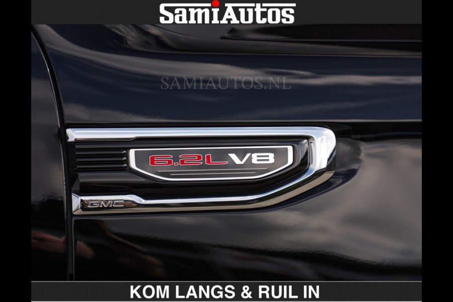 GMC Sierra DENALI 6.2 V8 426PK €79950,- excl | Full Option | De Meest Luxe Pick-Up in zijn Klasse | Comfortabele Dubbele Cabine met Royale 5 Zitplaatsen | BPM vrij | Nu Leverbaar uit Voorraad | Voorraad Nr 2252 | De specialist in Amerikaanse pick‑ups in Nederland en Europa.