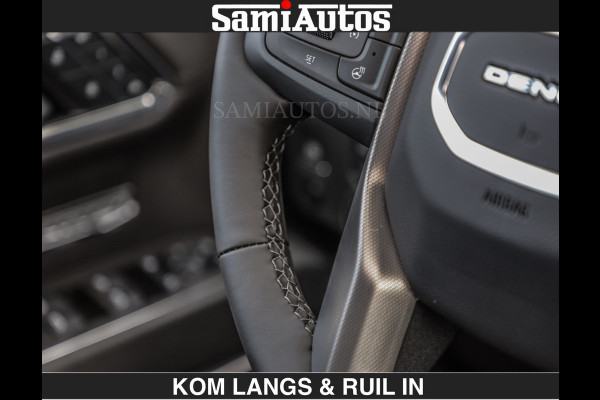 GMC Sierra DENALI 6.2 V8 426PK €79950,- excl | Full Option | De Meest Luxe Pick-Up in zijn Klasse | Comfortabele Dubbele Cabine met Royale 5 Zitplaatsen | BPM vrij | Nu Leverbaar uit Voorraad | Voorraad Nr 2252 | De specialist in Amerikaanse pick‑ups in Nederland en Europa.